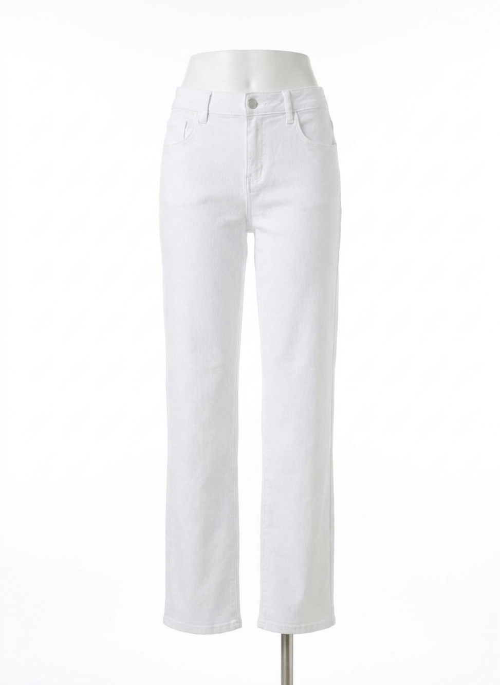 NEW 7 FOR ALL MANKIND calie straight ankle jean in soleil